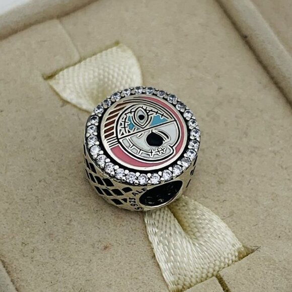 🔥🔥Pandora Disney Parks Nightmare Before Christmas Jack and Sally Charm - Picture 3 of 5